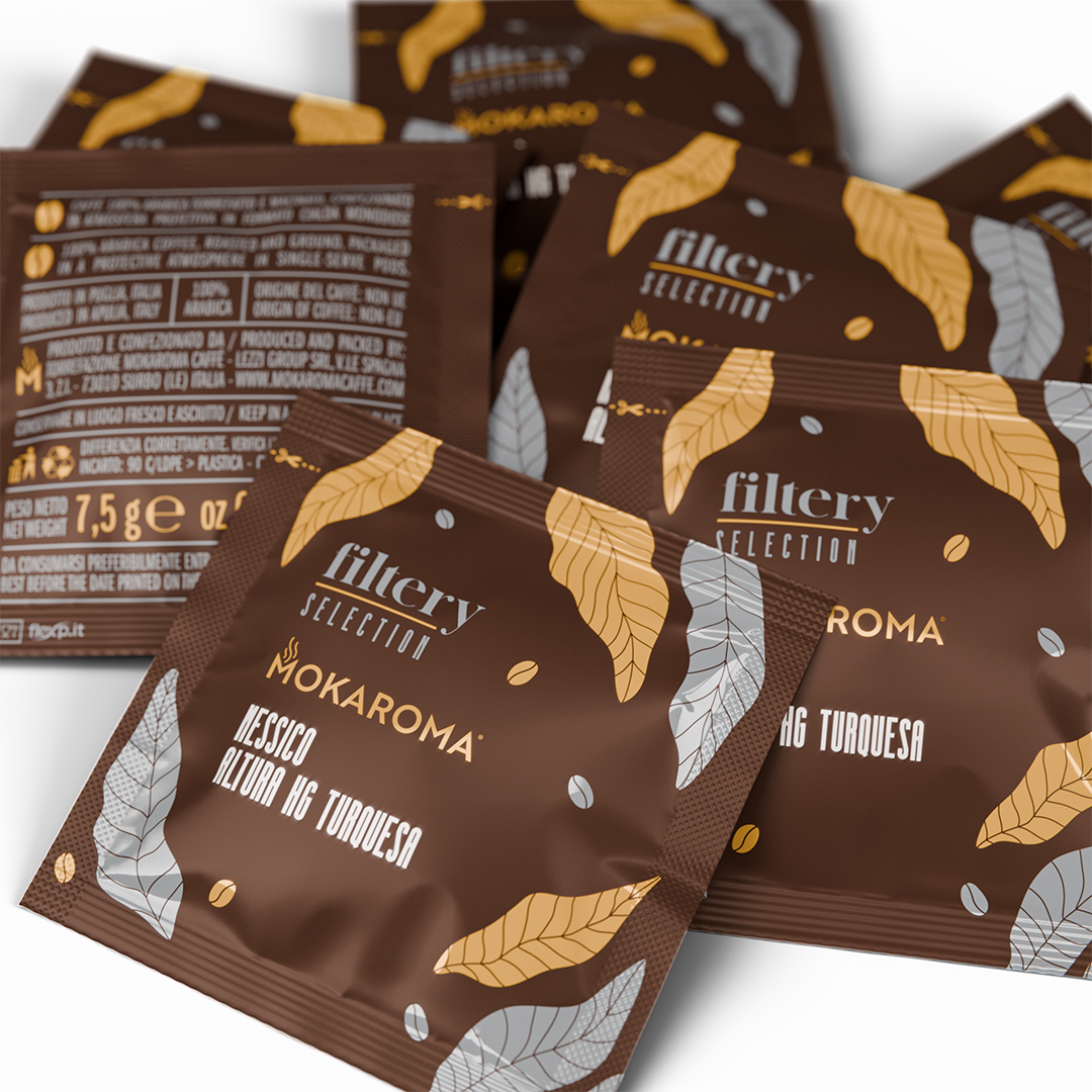 Specialty coffee - Cialde Messico Altura HG Turquesa - 50pz