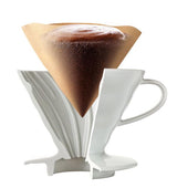 HARIO – Dripper V60 02 in Ceramica – Bianco