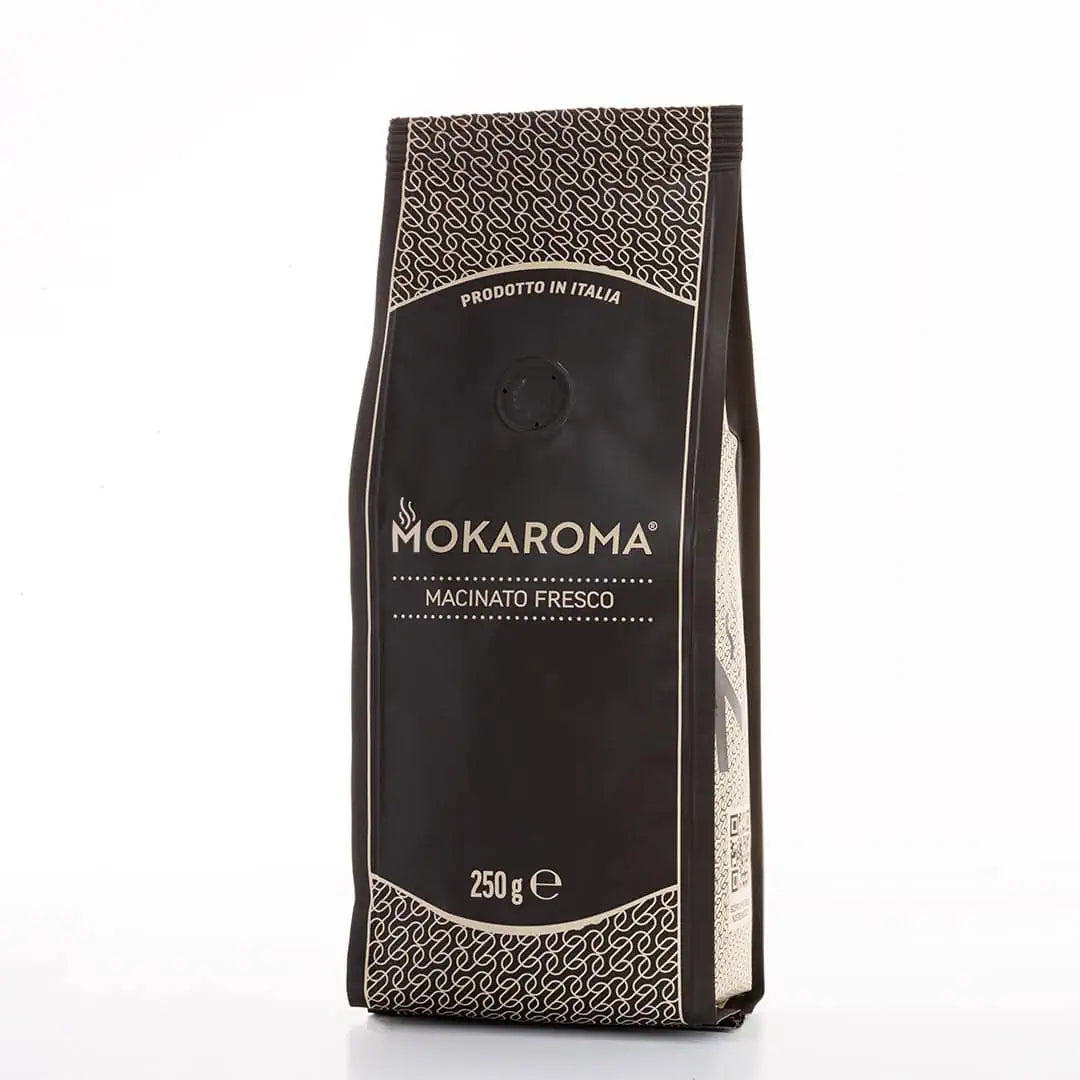Mokaroma Brown - Caffè Macinato Fresco da 250g