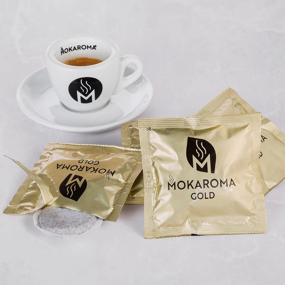 Cialde compostabili Mokaroma – miscela gold