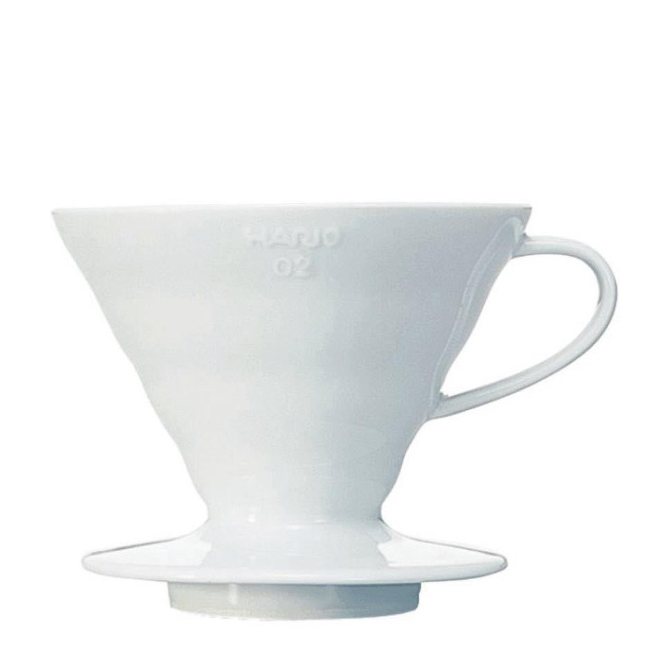 HARIO – Dripper V60 02 in Ceramica – Bianco