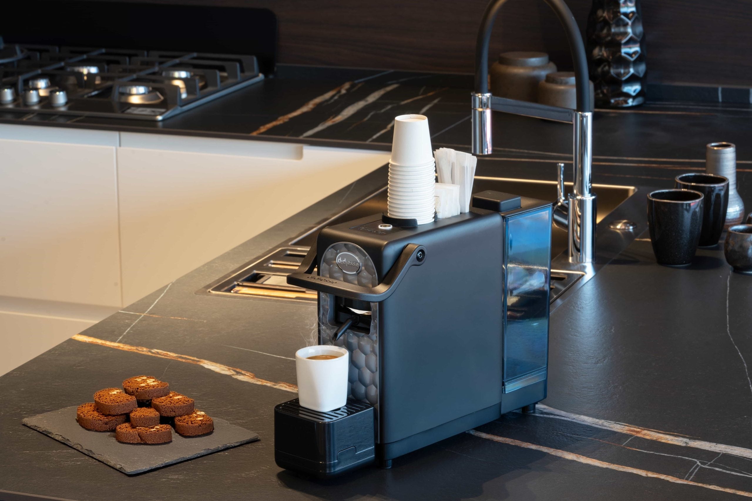 Didiesse DarkSide – Macchina da Caffè + 50 cialde miste