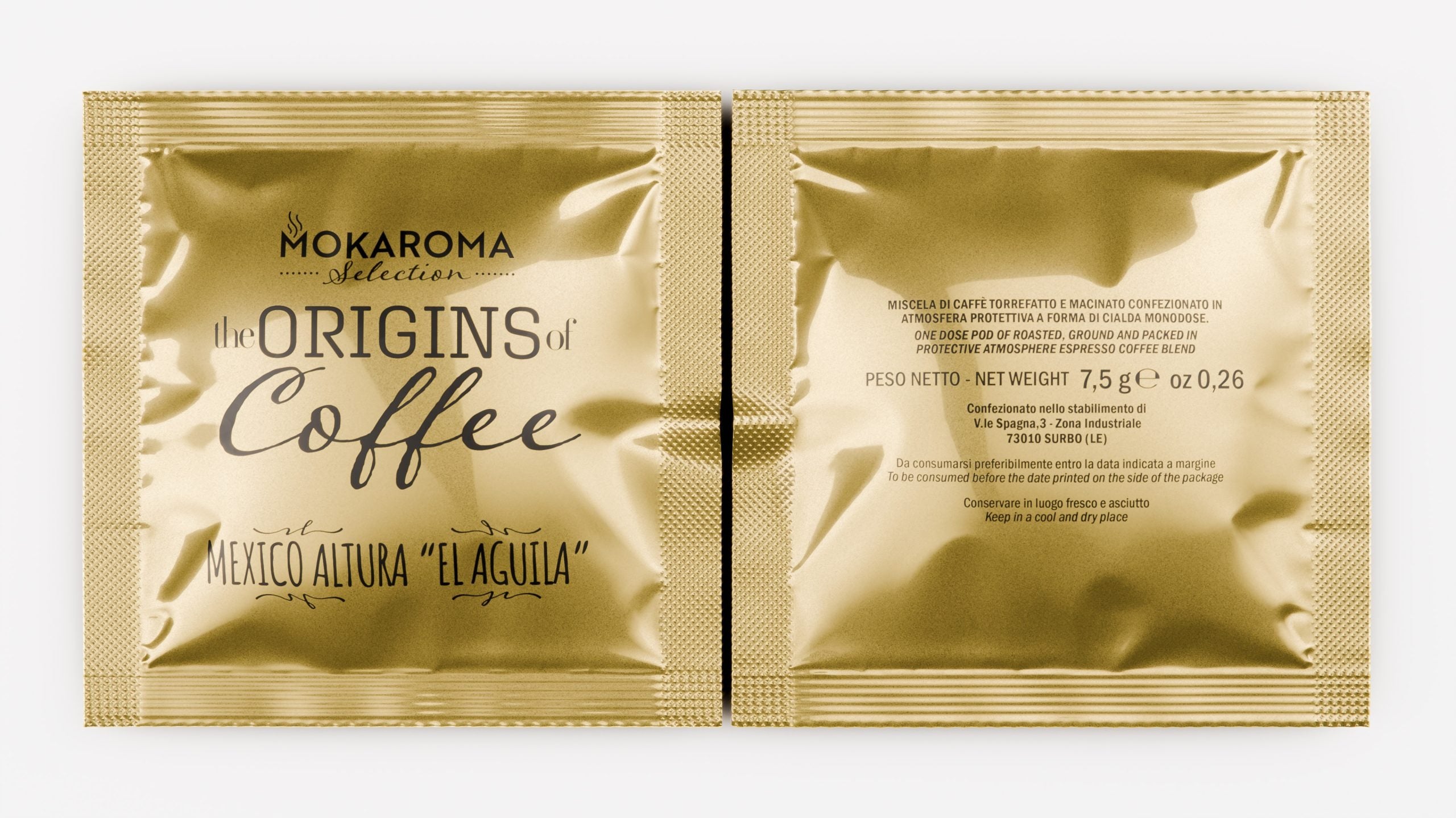 Cialde Specialty Mexico Altura El Aguila – 50 pz